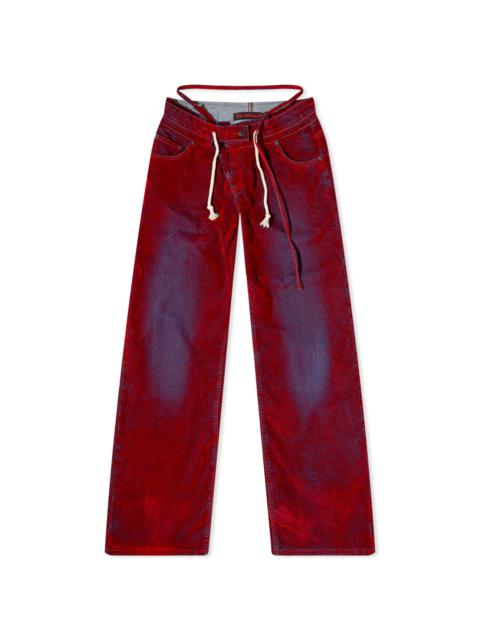 OTTOLINGER Ottolinger Double Fold Denim Pants
