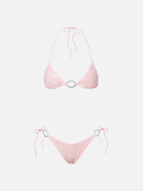 Oséree Sequined bikini