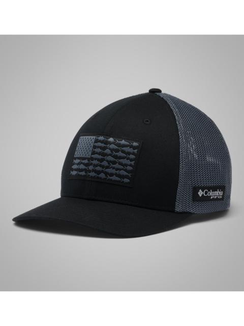 Columbia PFG Fish Flag Mesh Ball Cap