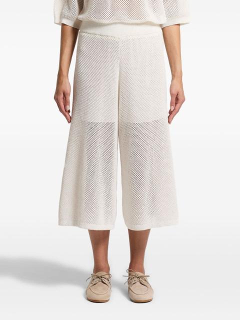 PESERICO open-knit trousers