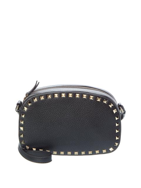 Valentino Valentino Rockstud Grainy Leather Camera Bag
