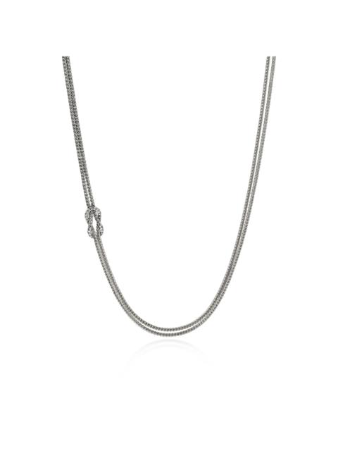 JOHN HARDY Love Knot Necklace, Sterling Silver, 3.6MM