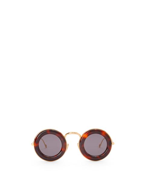 Loewe Round sunglasses in acetate and metal