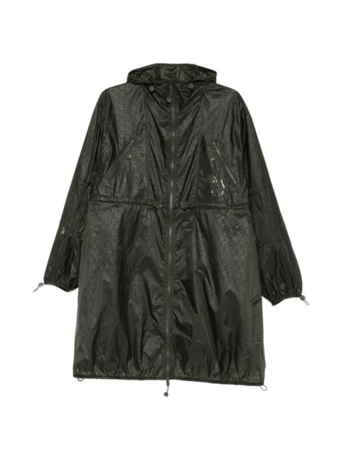 The North Face x Cecilie Bahnsen zip-up hooded raincoat