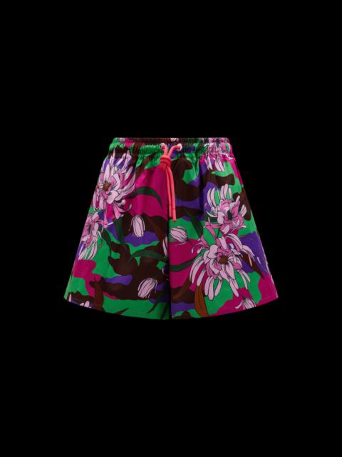 Moncler Printed Shorts