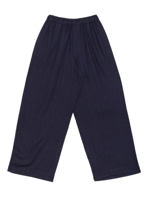 BASERANGE Claude striped-pattern trousers