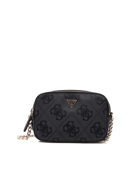 GUESS USA monogram chain cross body bag