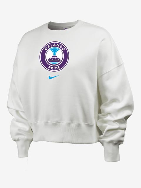 Orlando Pride Phoenix Fleece Nike Women's NWSL Crew-Neck Sweatshirt