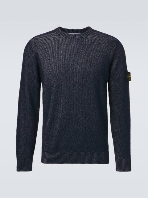 Stone Island Compass cotton-blend sweater