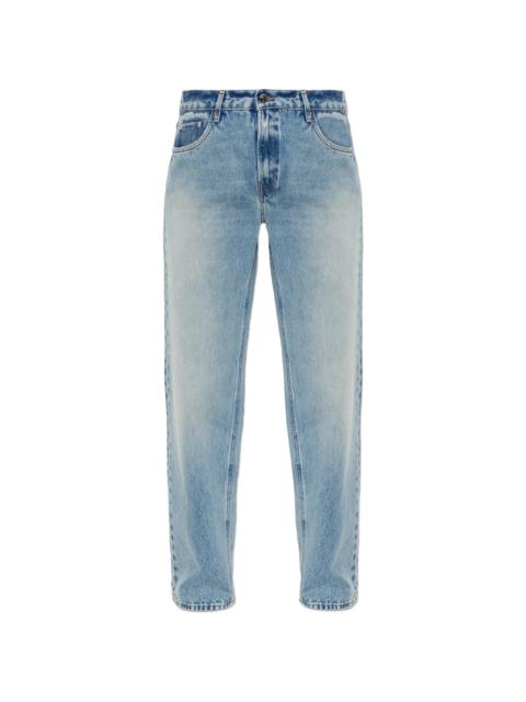 HAIKURE Haikure Distressed Straight-leg Jeans