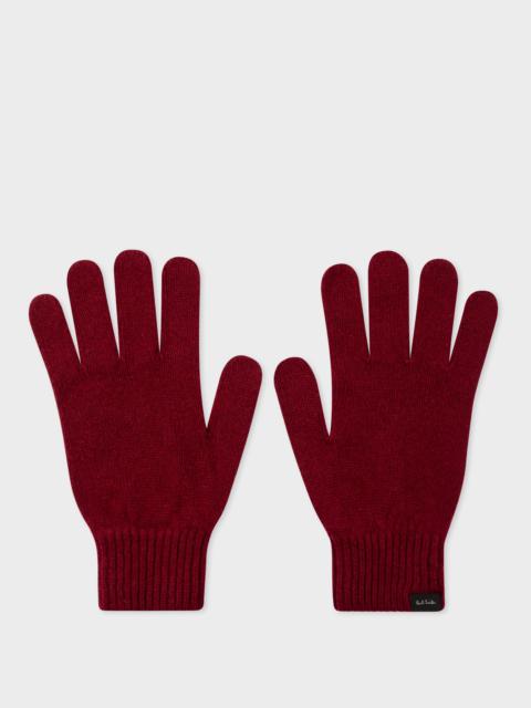 Paul Smith Cashmere And Merino Gloves
