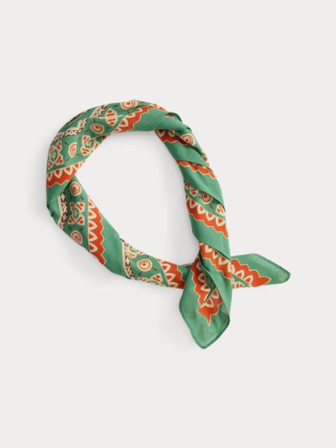 RRL by Ralph Lauren Western-Print Cotton Bandanna