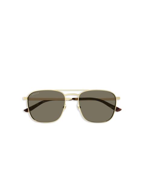 GUCCI pilot-frame sunglasses