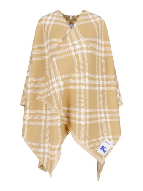 Burberry REVERSIBLE CAPE "CHECK"