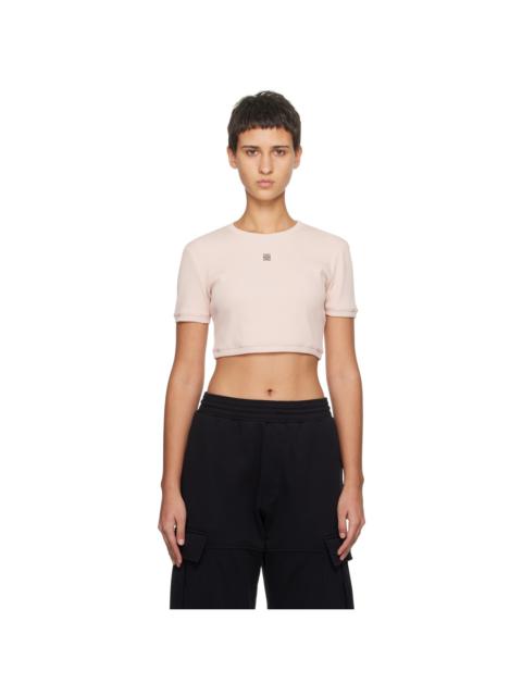 Givenchy Pink Cropped T-Shirt