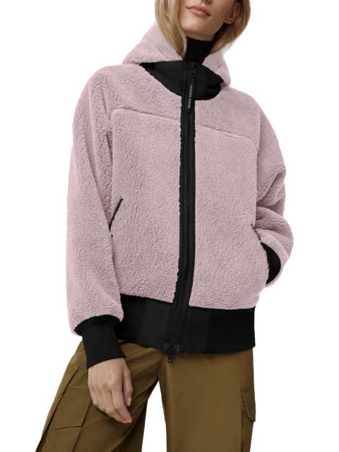Simcoe Bonded High Pile Fleece Hooded Wool Blend Jacket