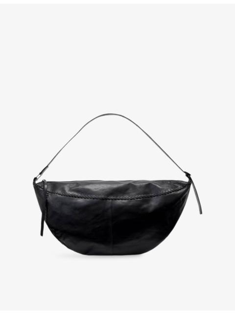ALLSAINTS Esme Whipstitch Leather Shoulder Bag