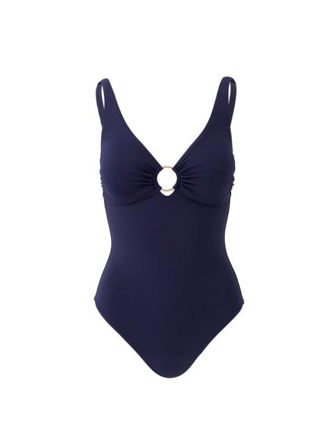 MELISSA ODABASH ABRUZZO NAVY SWIMSUIT