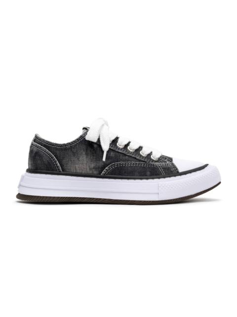 Maison MIHARAYASUHIRO "YUCCA" OG Sole Bleach-Wash Denim Canvas Low-top Sneaker