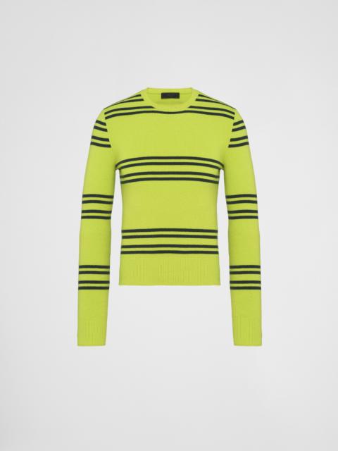 Lambswool crew-neck sweater