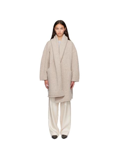 LAUREN MANOOGIAN Off-White Capote Coat