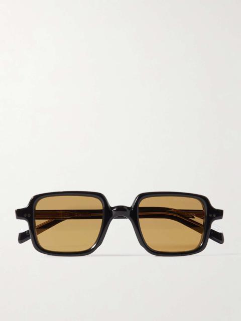 CUTLER AND GROSS GR02 Rectangle-Frame Acetate Sunglasses