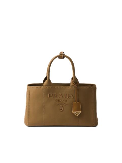 Prada large canvas tote bag