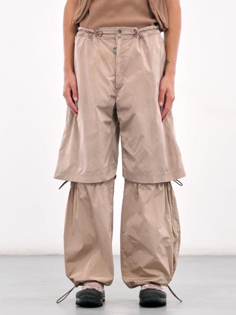 Layered Drawstring Trousers