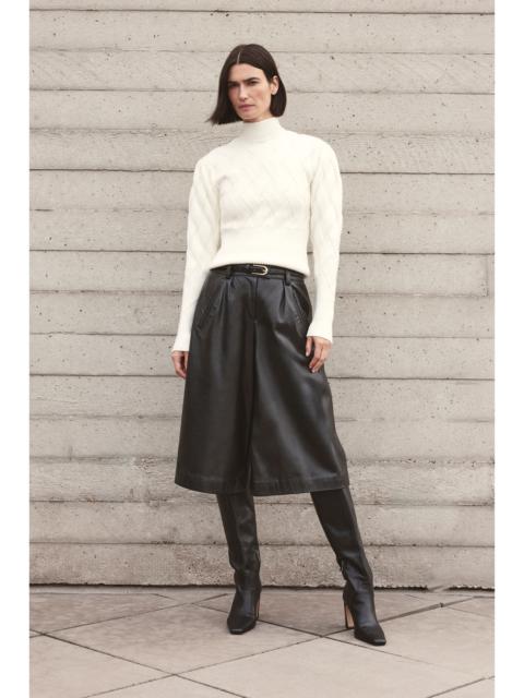 KAREN MILLEN Leather City Short
