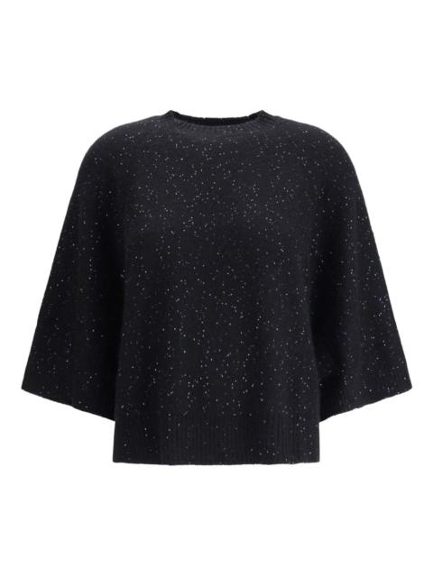 FABIANA FILIPPI sequin-embellishment ribbed sweater