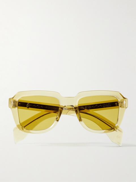 JACQUES MARIE MAGE Hopper Goods Taos Square-Frame Acetate Sunglasses