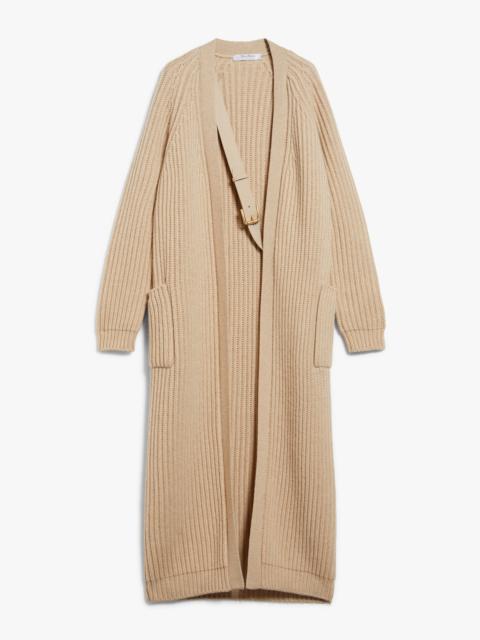 SUMATRA Long, wool and cashmere cardigan