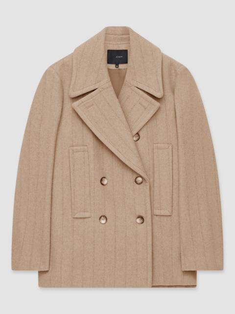 JOSEPH Shadow Pinstripe Claude Coat