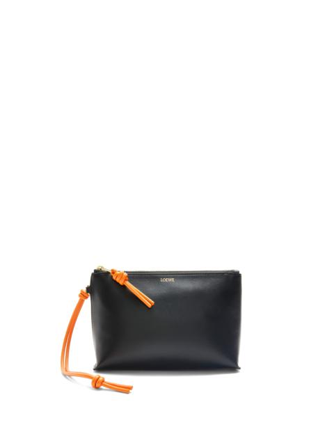 Loewe Knot T pouch in shiny nappa calfskin
