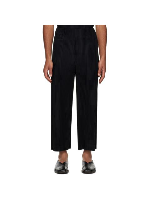 Black Monthly Color October Trousers