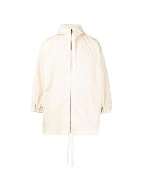 Toogood hooded drawstring cotton coat