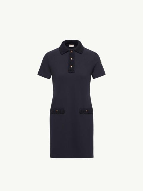 Moncler Cotton Piquet Polo Mini Dress