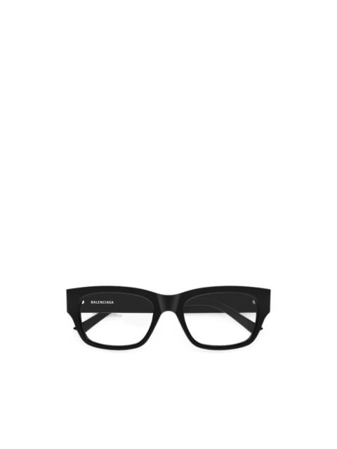 BALENCIAGA rectangle-frame glasses