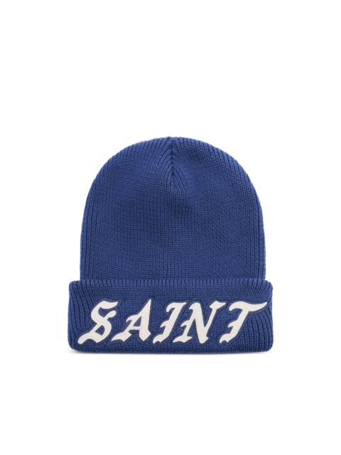 SAINT M×××××× logo-appliqué beanie hat