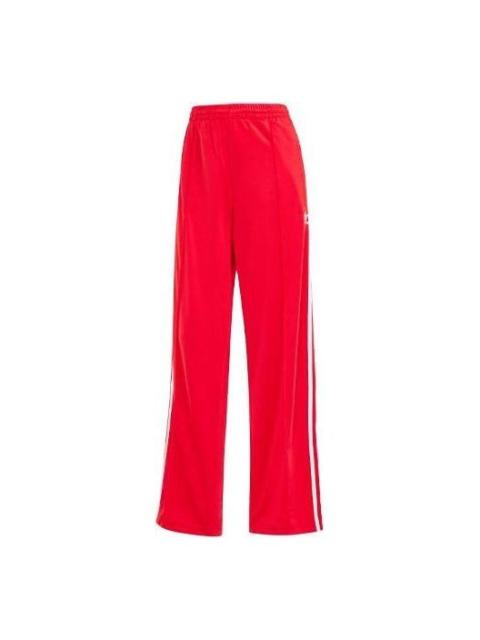 adidas (WMNS) adidas originals Firebird Loose Tracksuit Bottoms Asia Sizing 'Red' IP0632