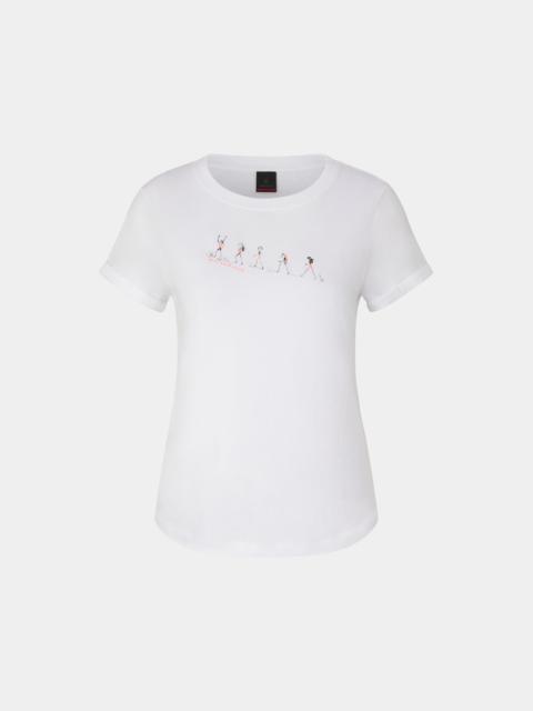 BOGNER Debra T-shirt in White/Orange