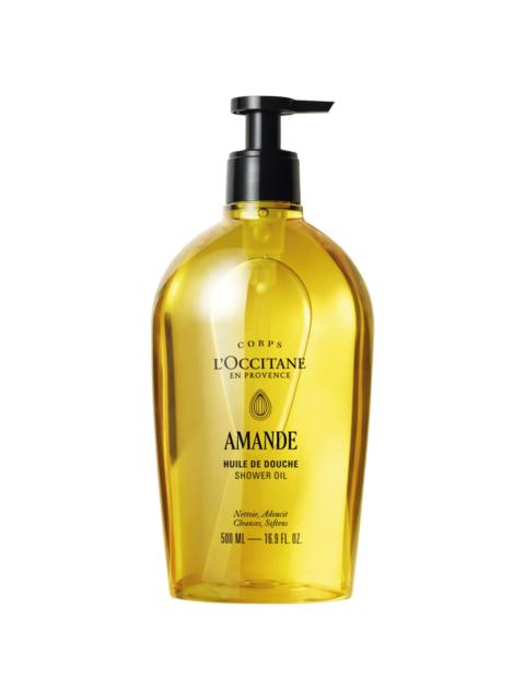L'Occitane Cleansing And Softening Refillable Shower Oil With Almond Oil