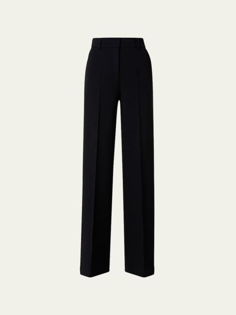 AKRIS Chiaro Signature Jersey Pants