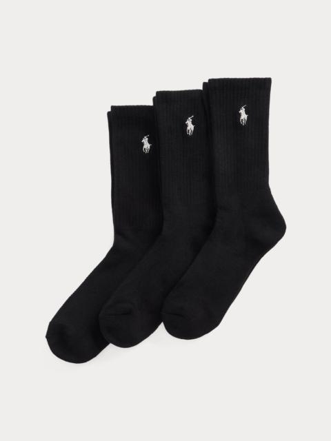 Polo Ralph Lauren Cushioned Sport Crew Sock 3-Pack