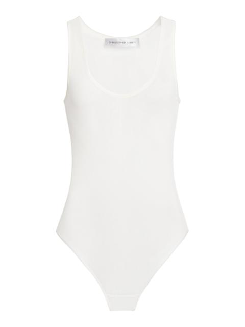 CHRISTOPHER ESBER Sonara Bodysuit ivory