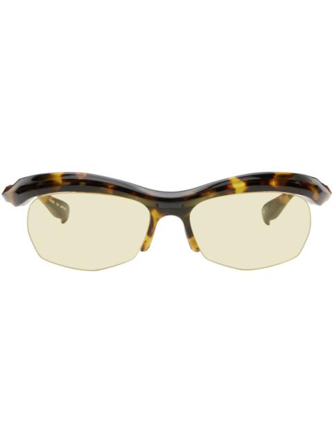 FACTORY900 SSENSE Exclusive Brown FA-428 Sunglasses