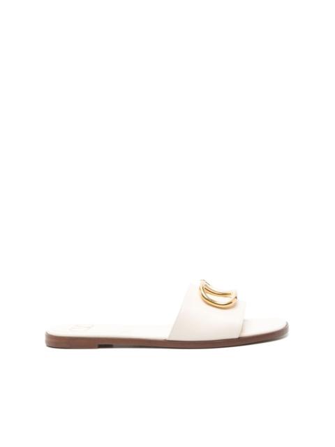 Valentino Caramel leather Plaster Caster slippers