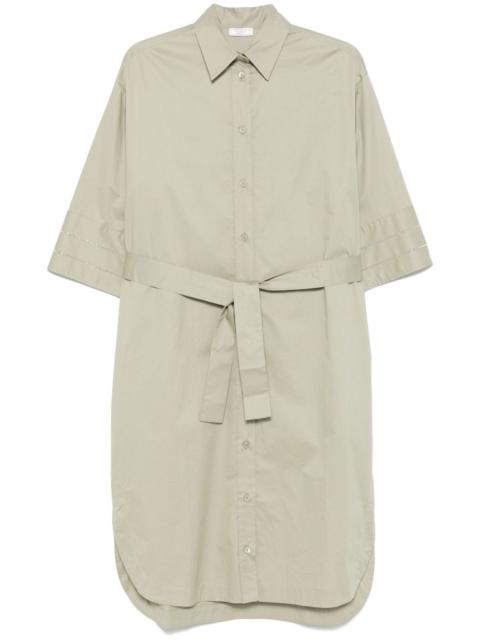 PESERICO bead-detail midi dress