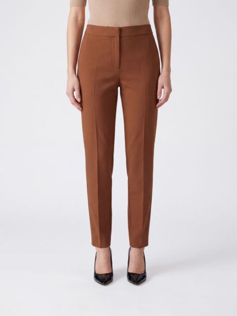 Max Mara MAX MARA Acino Mid-Rise Slim Fit Skinny Wool Trousers