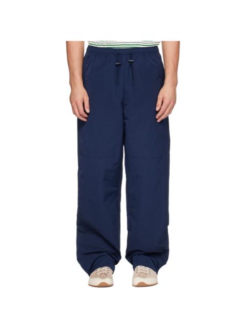 LACOSTE Navy Archive Edition Water-Repellent Trousers